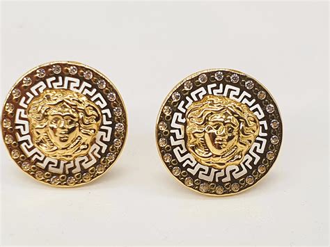 Versace Pendientes Hombre .